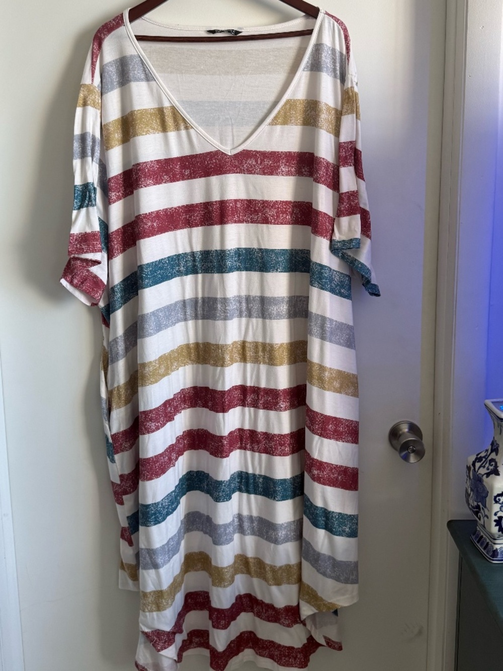 Bloomchic Multicolor stripe dress size 30-4xl